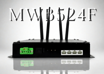 ALX-MWB524F Ethernet to WiFi Bridge Dual-Band Industrial Wireless Bridge High Reliability