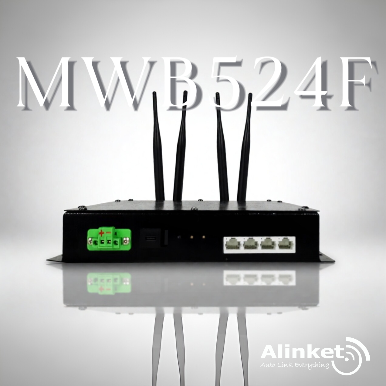 ALX-MWB524F 无线网桥 ETH转WiFi双频工业级高可靠网桥