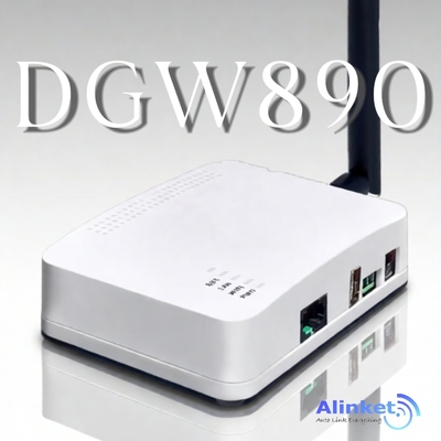 DGW890 Wi-Fi HaLow & Wi-Fi4 数据网关 远距离高并发物联网网关