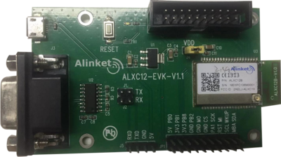 AiKits®C12x EVK （RS232转2.4G Wi-Fi + BT / BLE开发套件）
